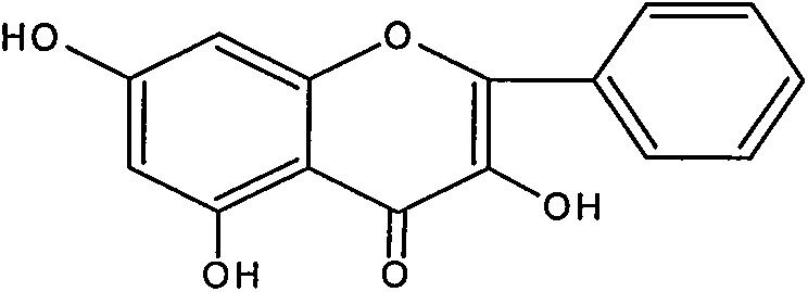 Galangin extraction method