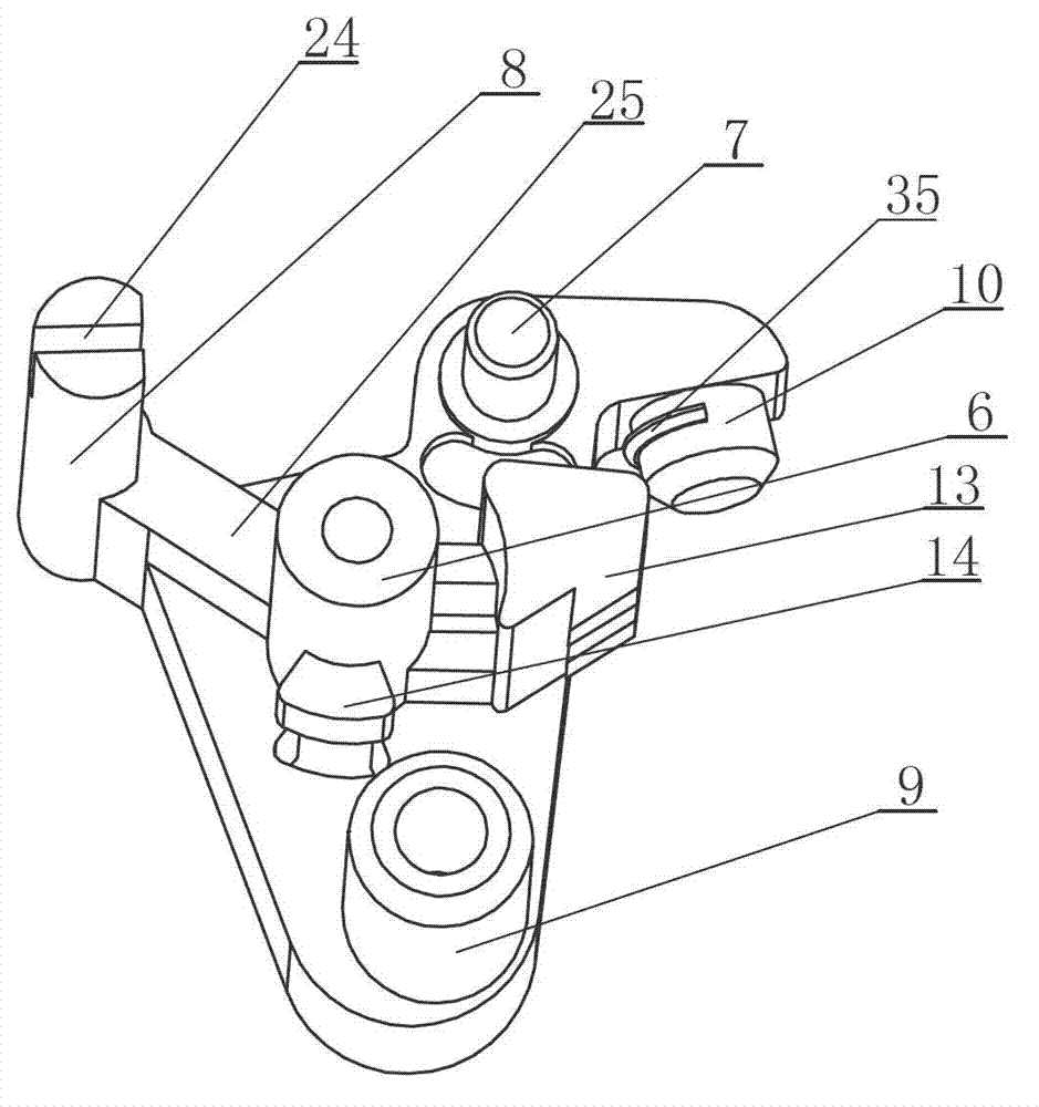 Operating mechanism and miniature circuit breaker