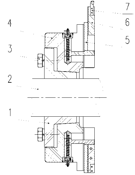 Adjustable boring cutter head and method for changing feed rate of cutter head