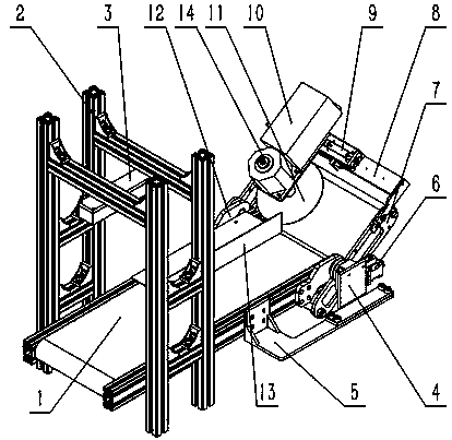 Squid slice intelligent production device and method