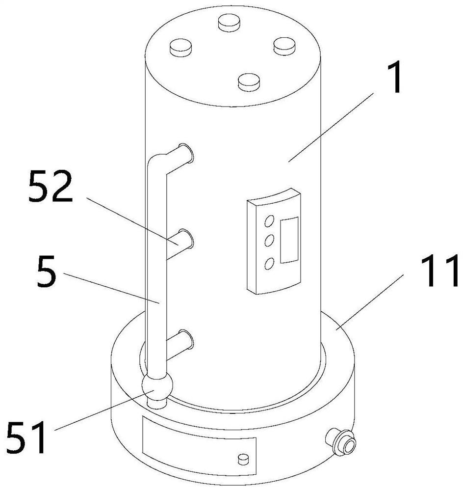 Vehicle-mounted umbrella storage device