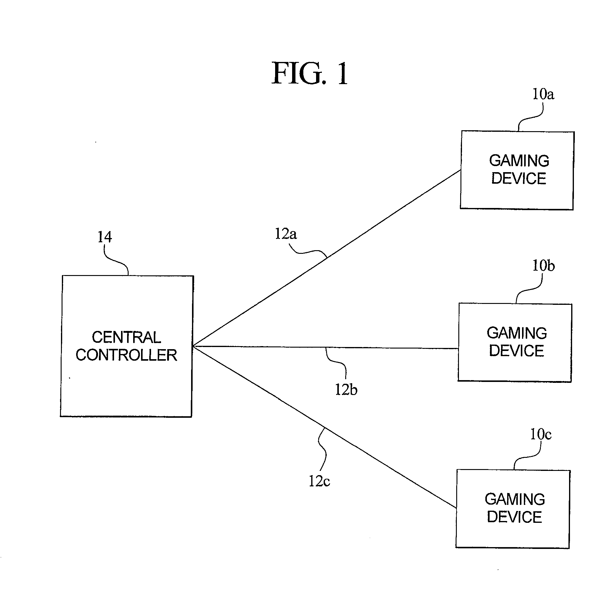 Central determination gaming system with a keno game