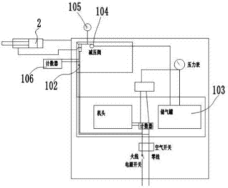 Fixed-dosage single-injection pneumatic needleless injector