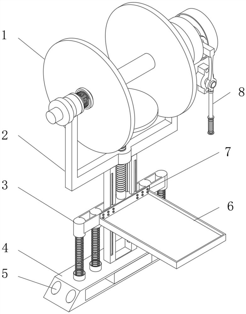 Real-time lifting control console for material conveying