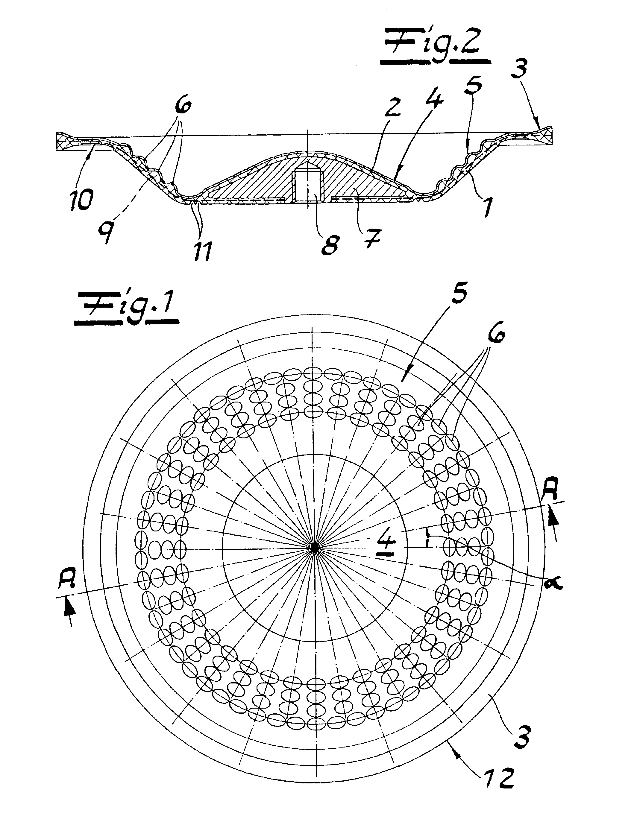 Composite diaphragm for diaphragm pumps