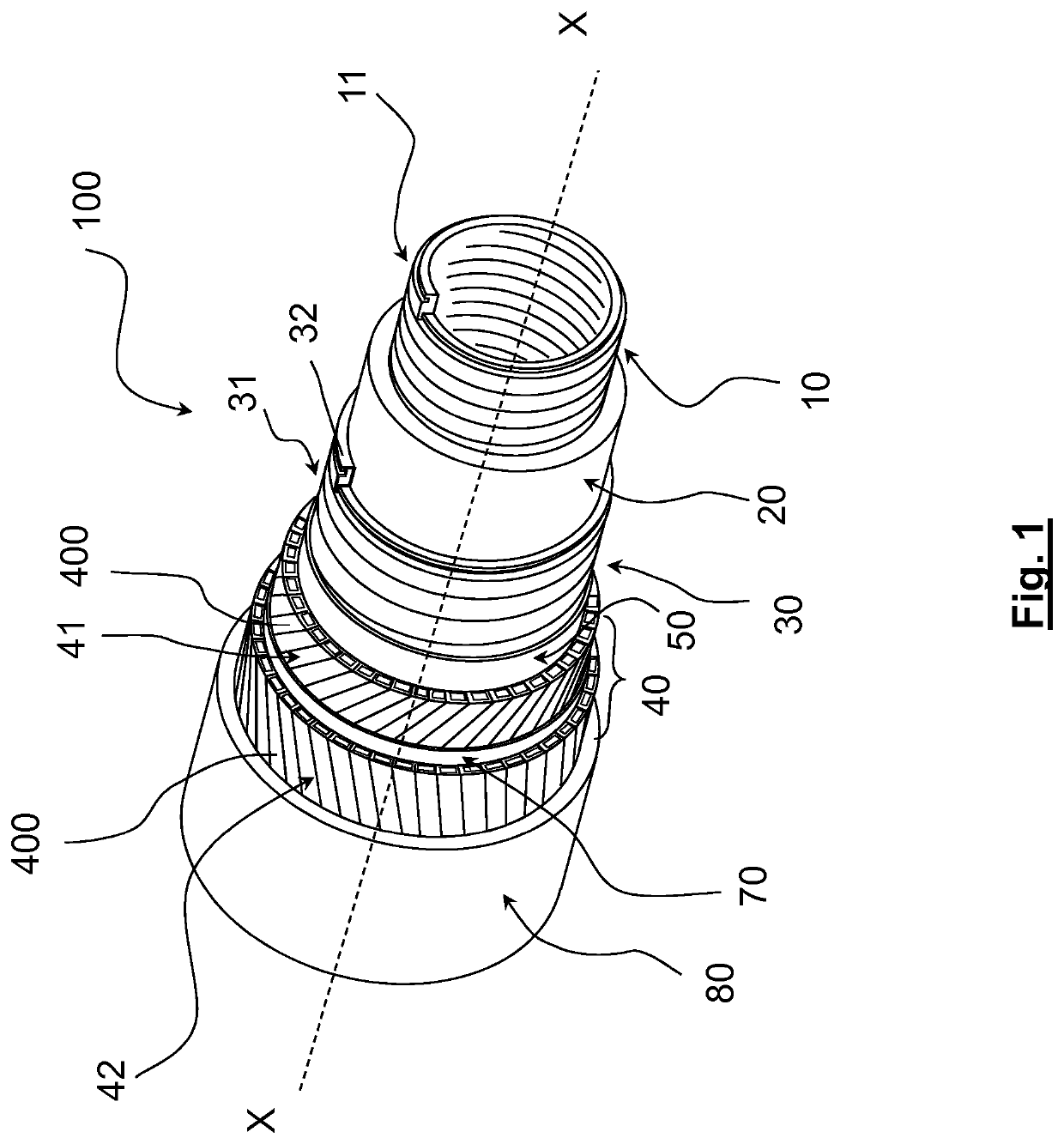 Cable or flexible pipe with improved tensile elements