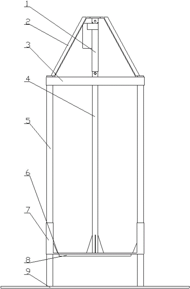 Solar water lifting and returning device between adjacent aquaculture ponds