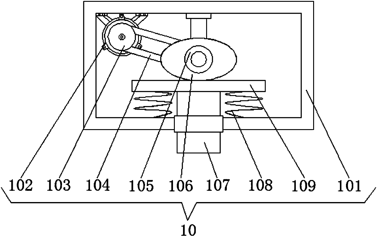 Pool bottom silt clearing device