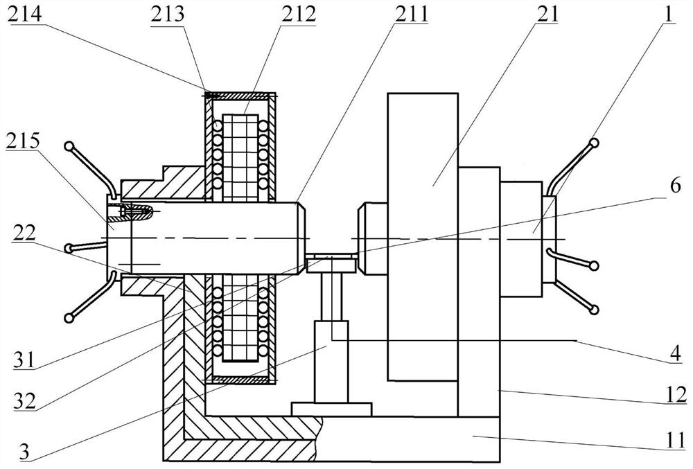 A method and device for preparing distribution-controllable wc-reinforced metal-based composite coatings assisted by an electromagnetic composite field