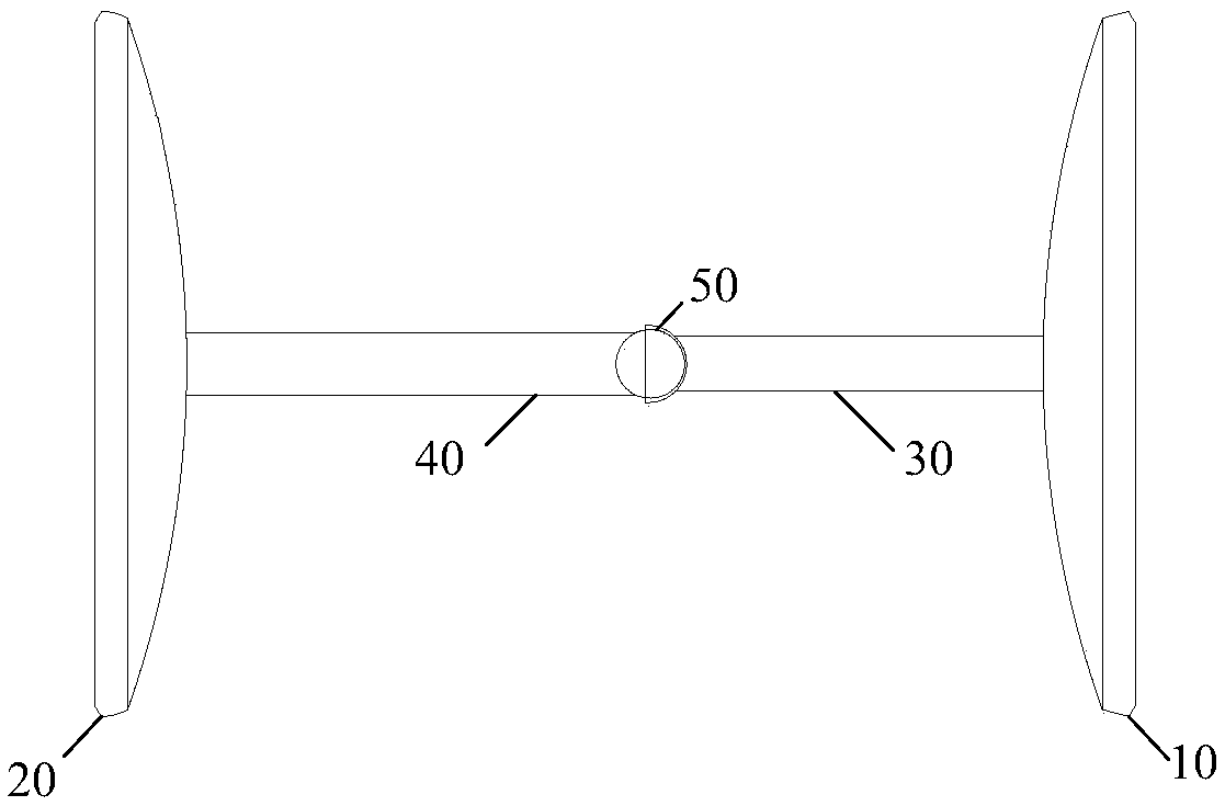 Device, system and method for stretching and fixing intracavity tissues