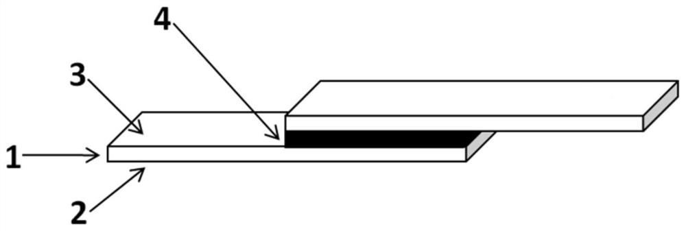 A kind of welding joint and welding method of low-resistance yttrium-based high-temperature superconductor based on nano-silver solder