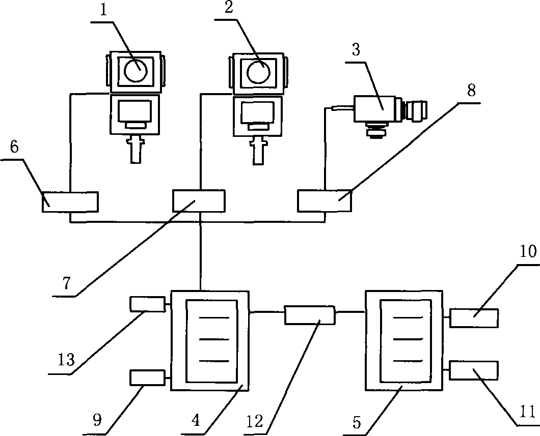 Fixed intersection monitoring system