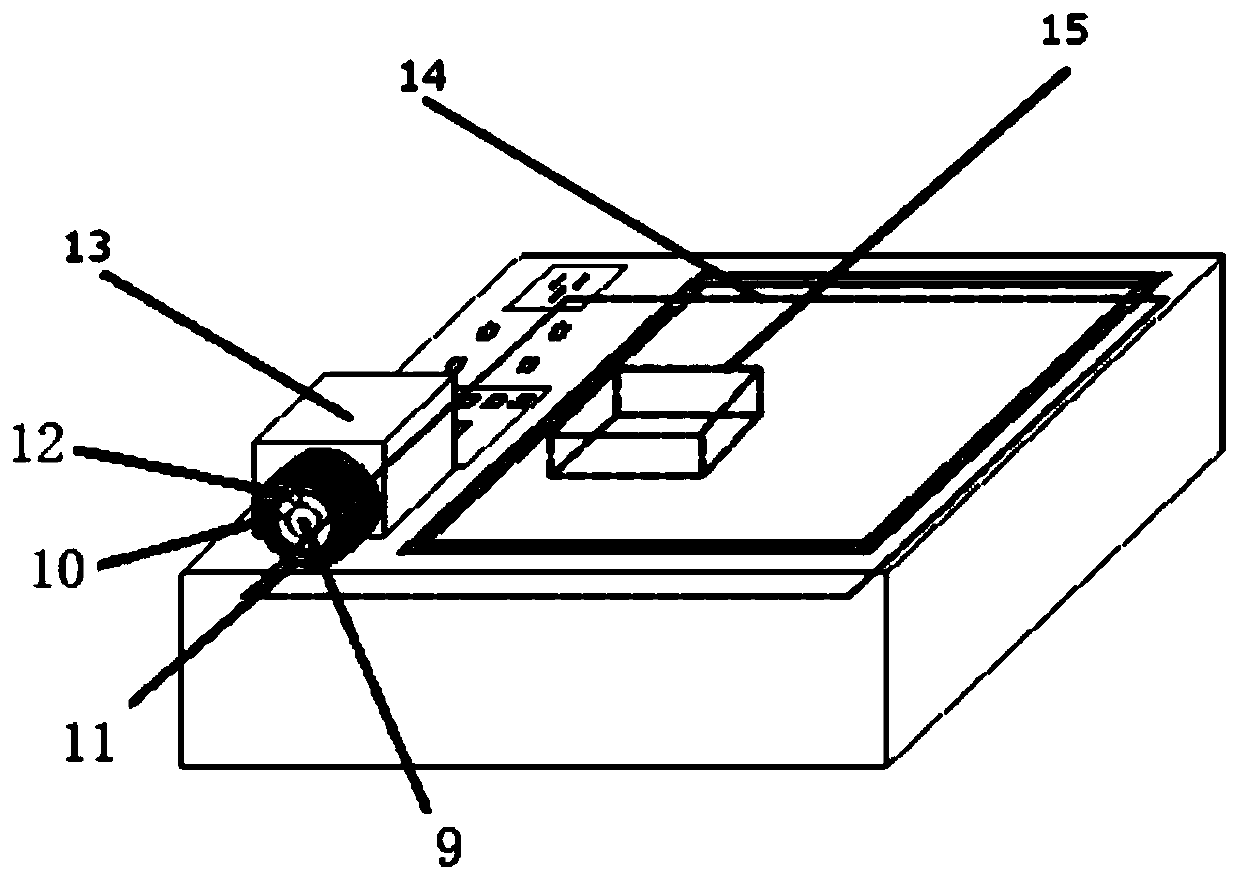 Transformer body oil leakage area detection system and method