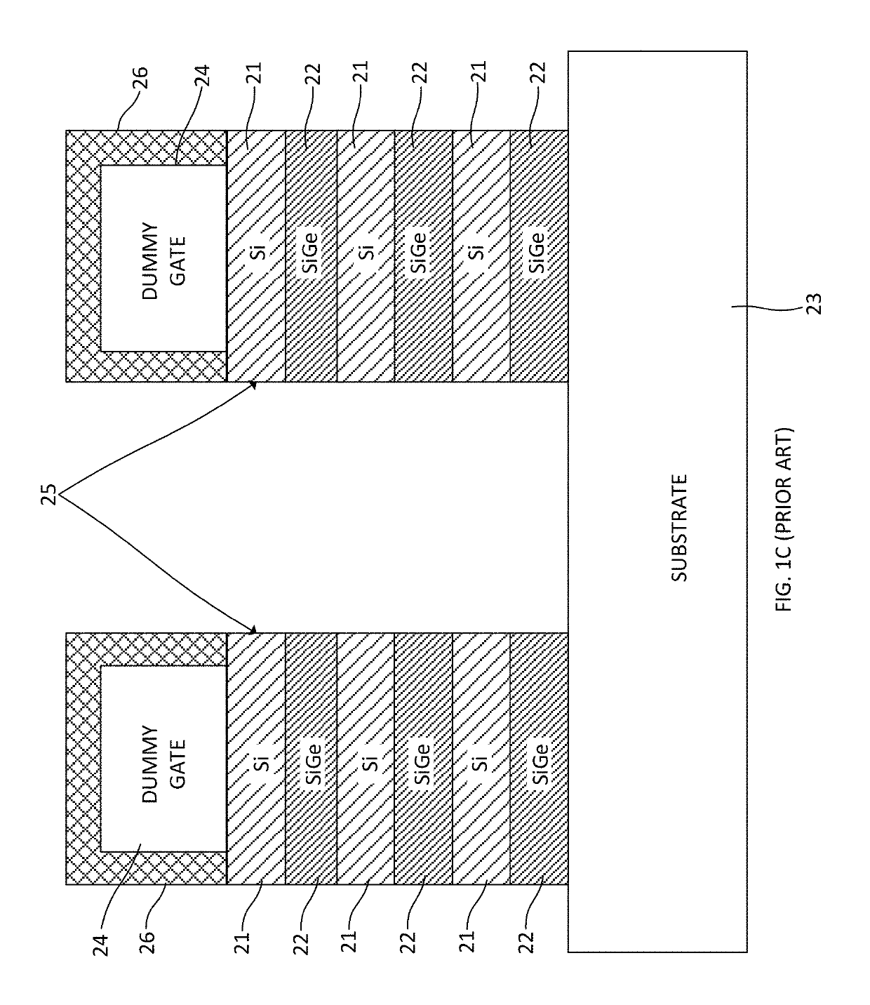 Nanosheet device with close source drain proximity