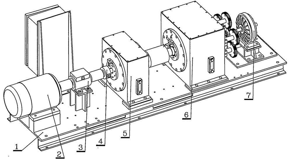 Gear driving fault diagnosis system