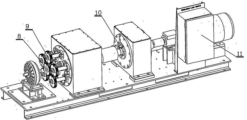 Gear driving fault diagnosis system