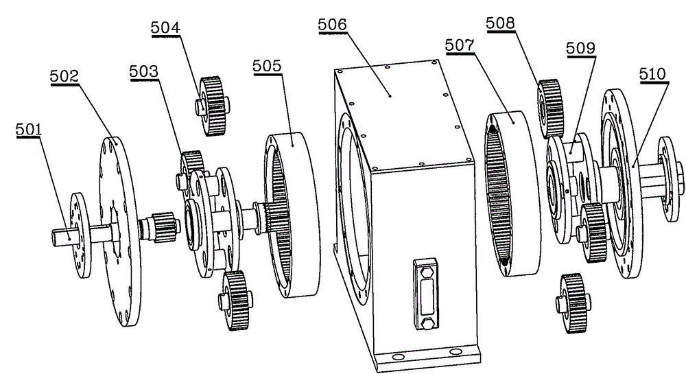 Gear driving fault diagnosis system