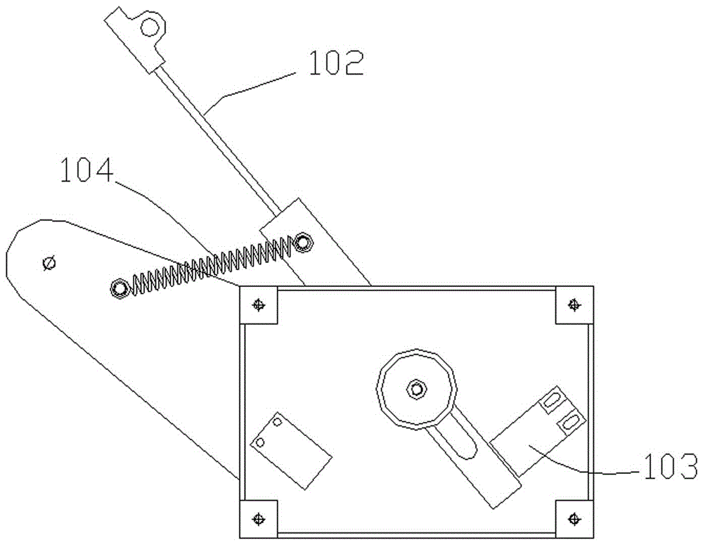 Spring machine automatic feeding device