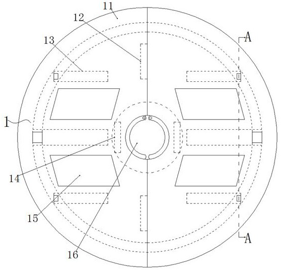 Clinical fumigation treatment device for endocrine