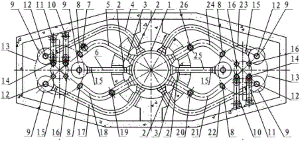 Loop arrangement for reactor coolant of passive PWR (pressurized water reactor) nuclear power plant