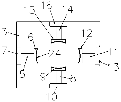 Machining and positioning device for wheel hub