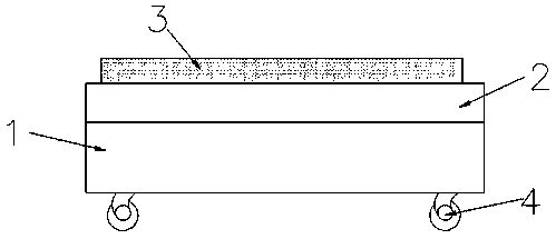 Machining and positioning device for wheel hub