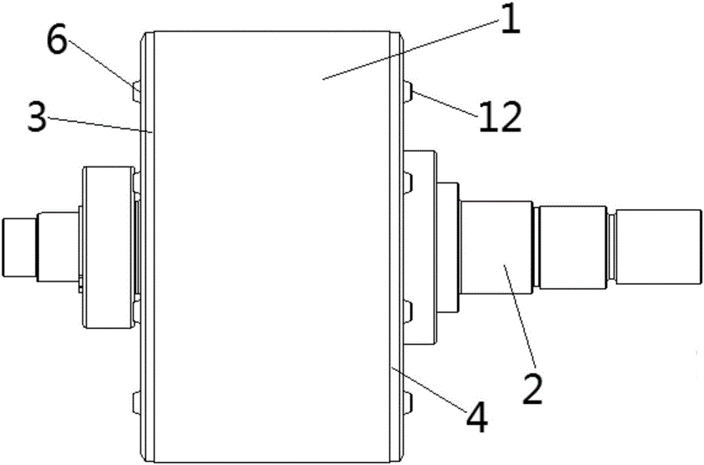 Motor rotor structure of electric vehicle