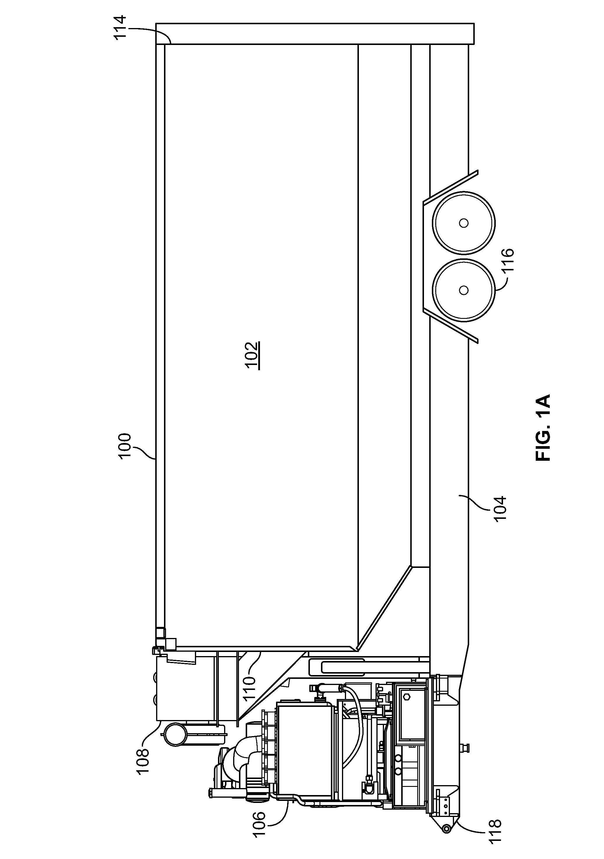 Filtration system for a particulate storage fracking trailer