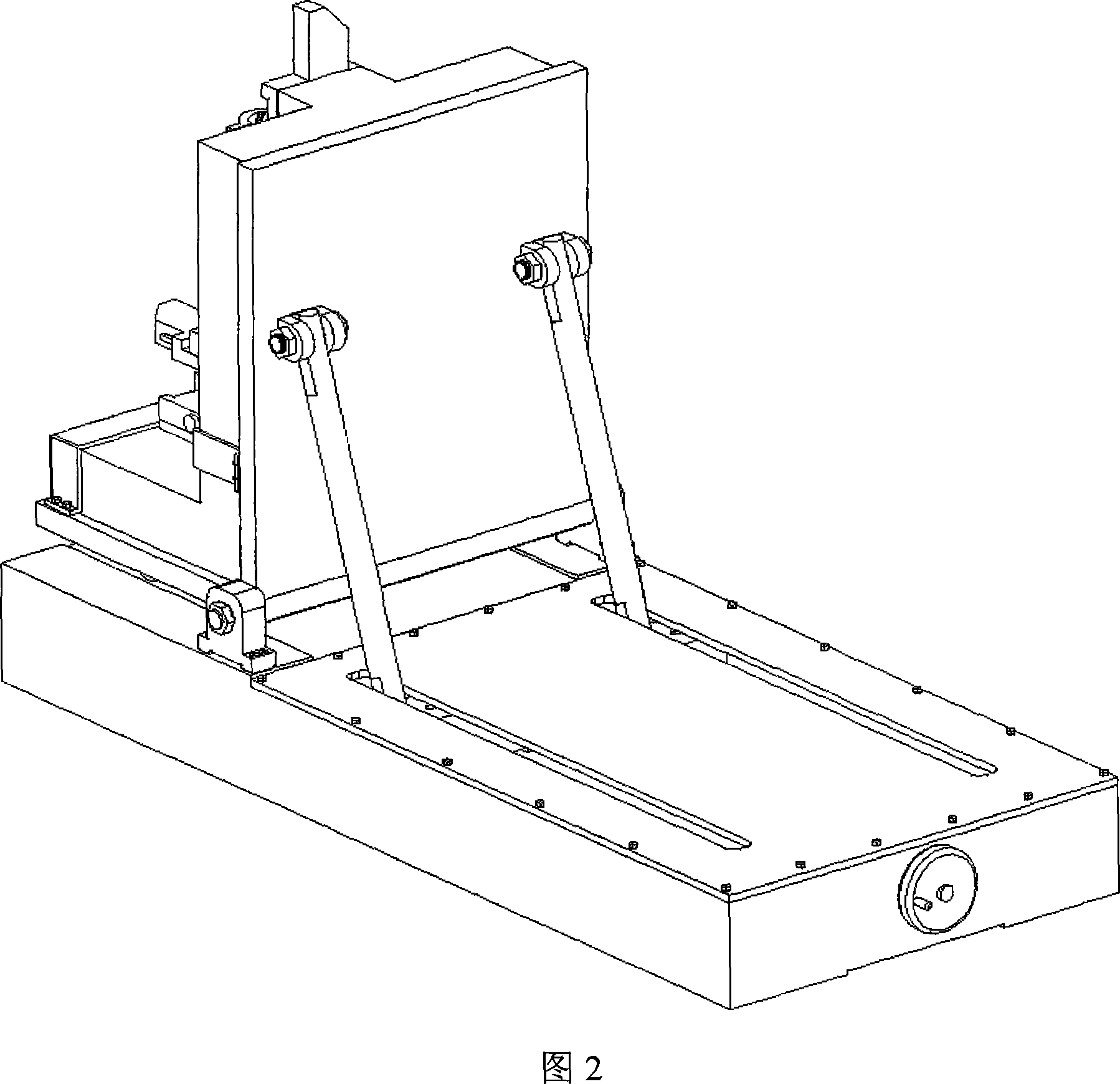 Random working angle precision electrolytic machining method and machine tool