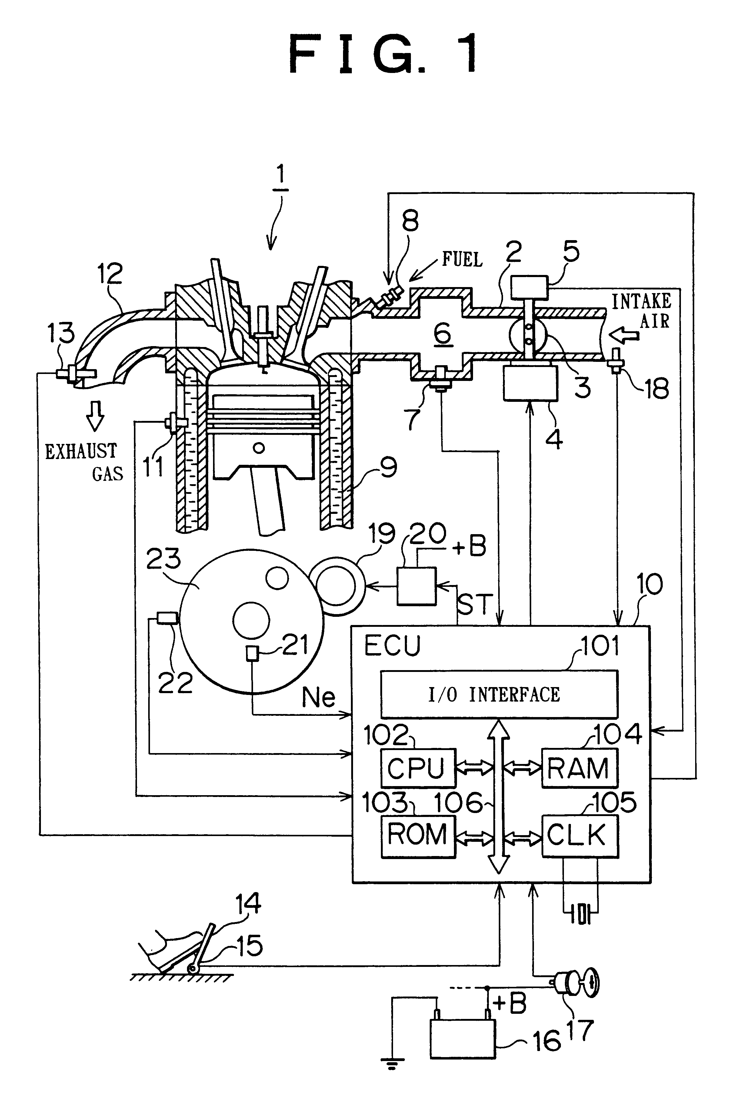 Intake air control system for internal combustion engine