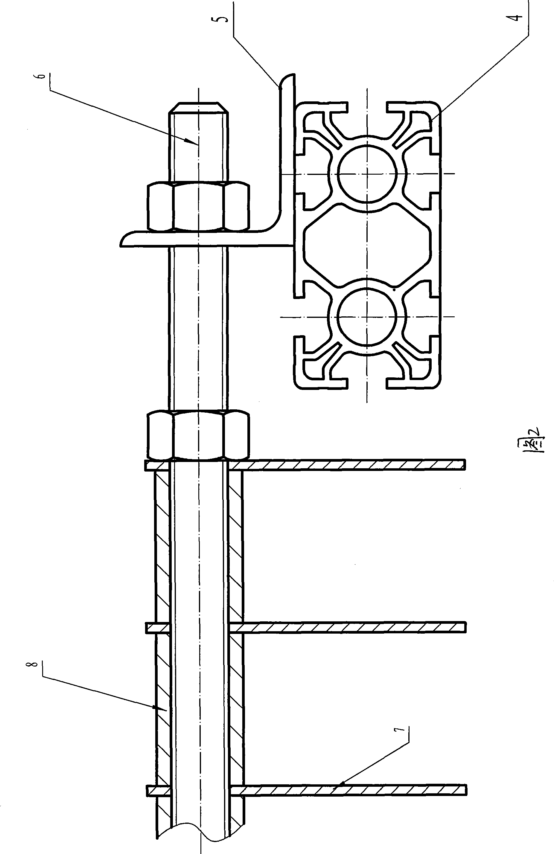 High-efficiency bottle cover arrangement machine