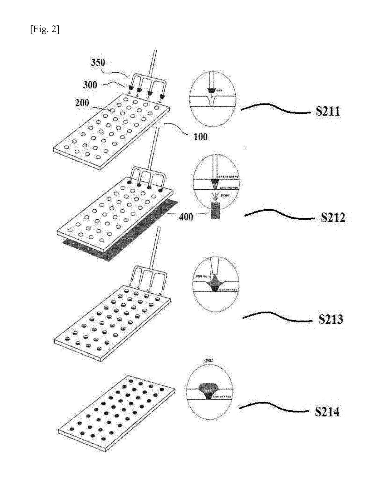 Method for manufacturing microneedle by using biocompatible polymer