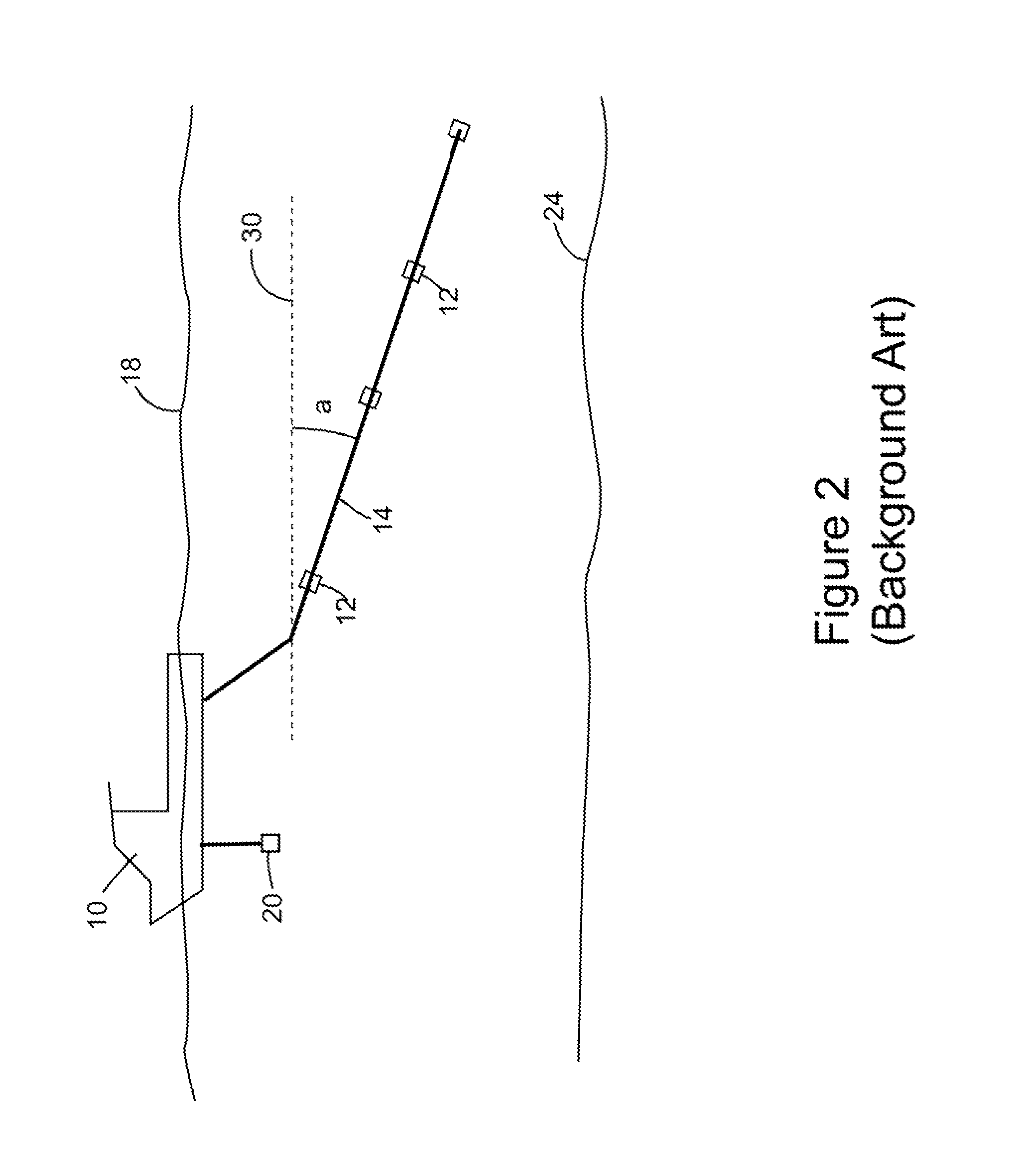 Device and method for deghosting variable depth streamer data