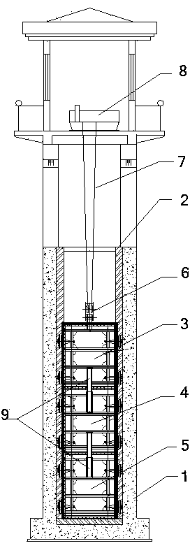 Layered water intake gate