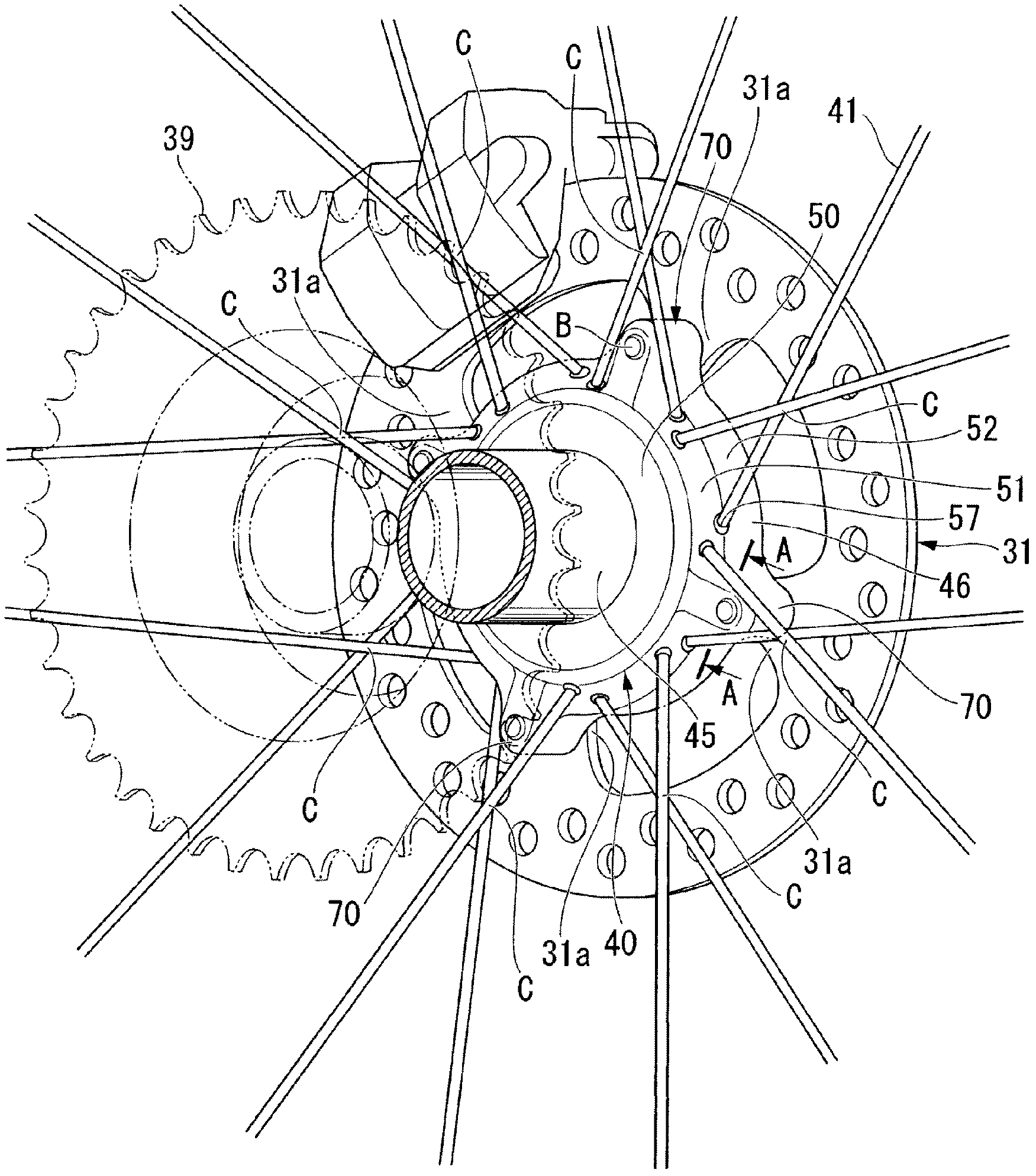 Wheel for vehicle