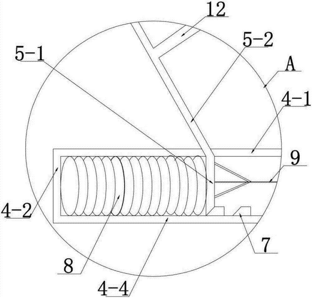 A bird's nest removal device for high-voltage electric towers