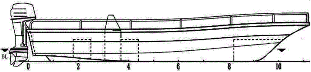 Double-hull bottom double-hull ship