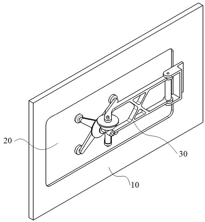 Door plate of box-type transformer