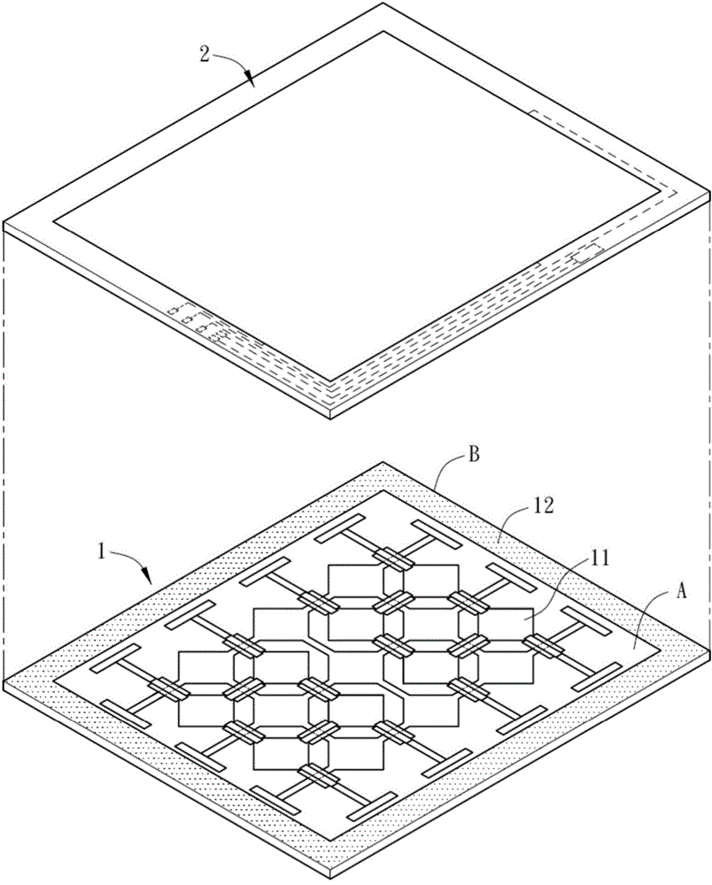 Photo-curing conductive adhesive for touch panel