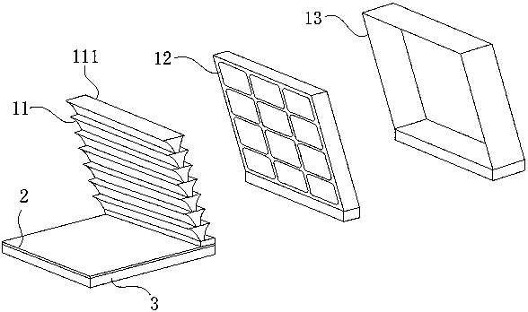 Non-faceup solar panel