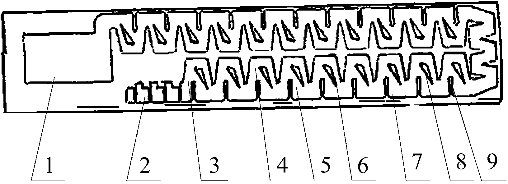 Anti-blockage emitter based on Venturi principle