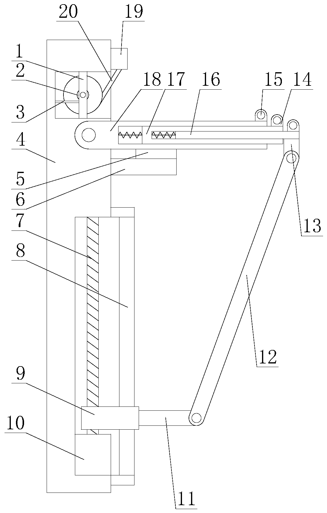 Outdoor laundry equipment convenient to use