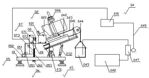 Cutter belt processing device and processing method thereof