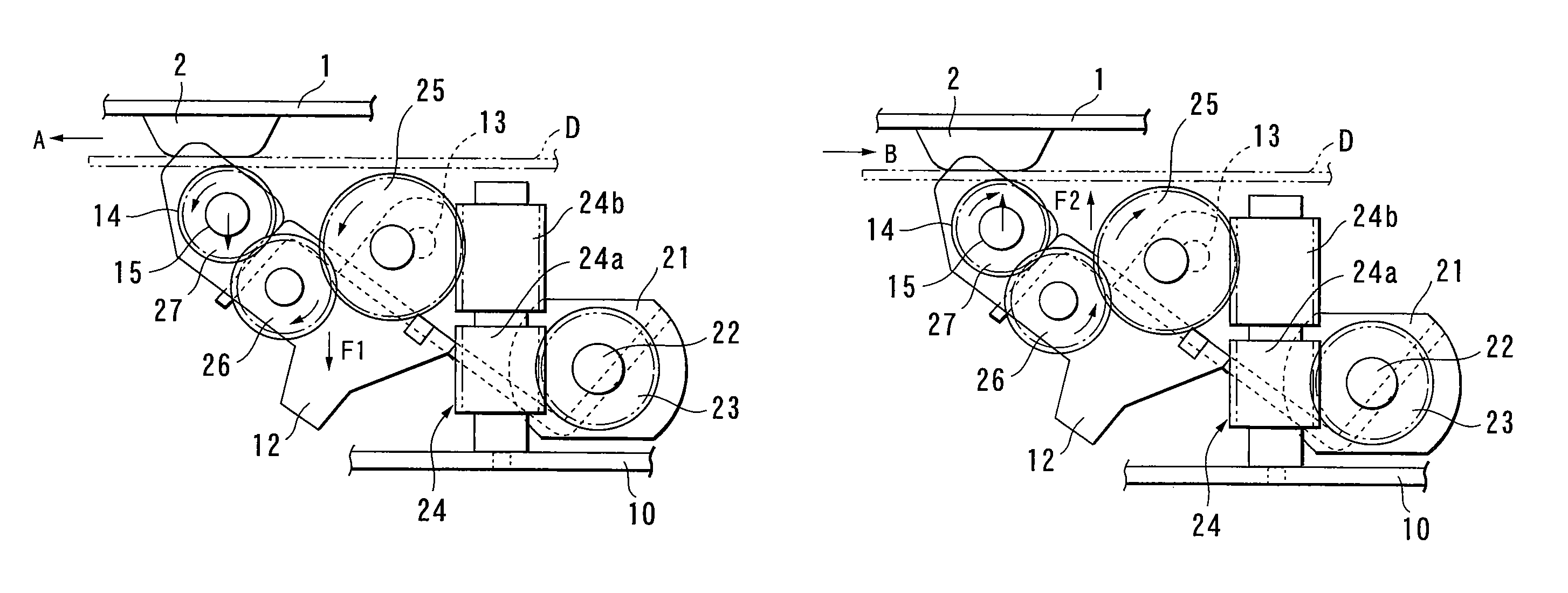 Disk carrying device and optical disk recording/reproducing device