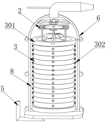 Integrated marine seawater desalting device