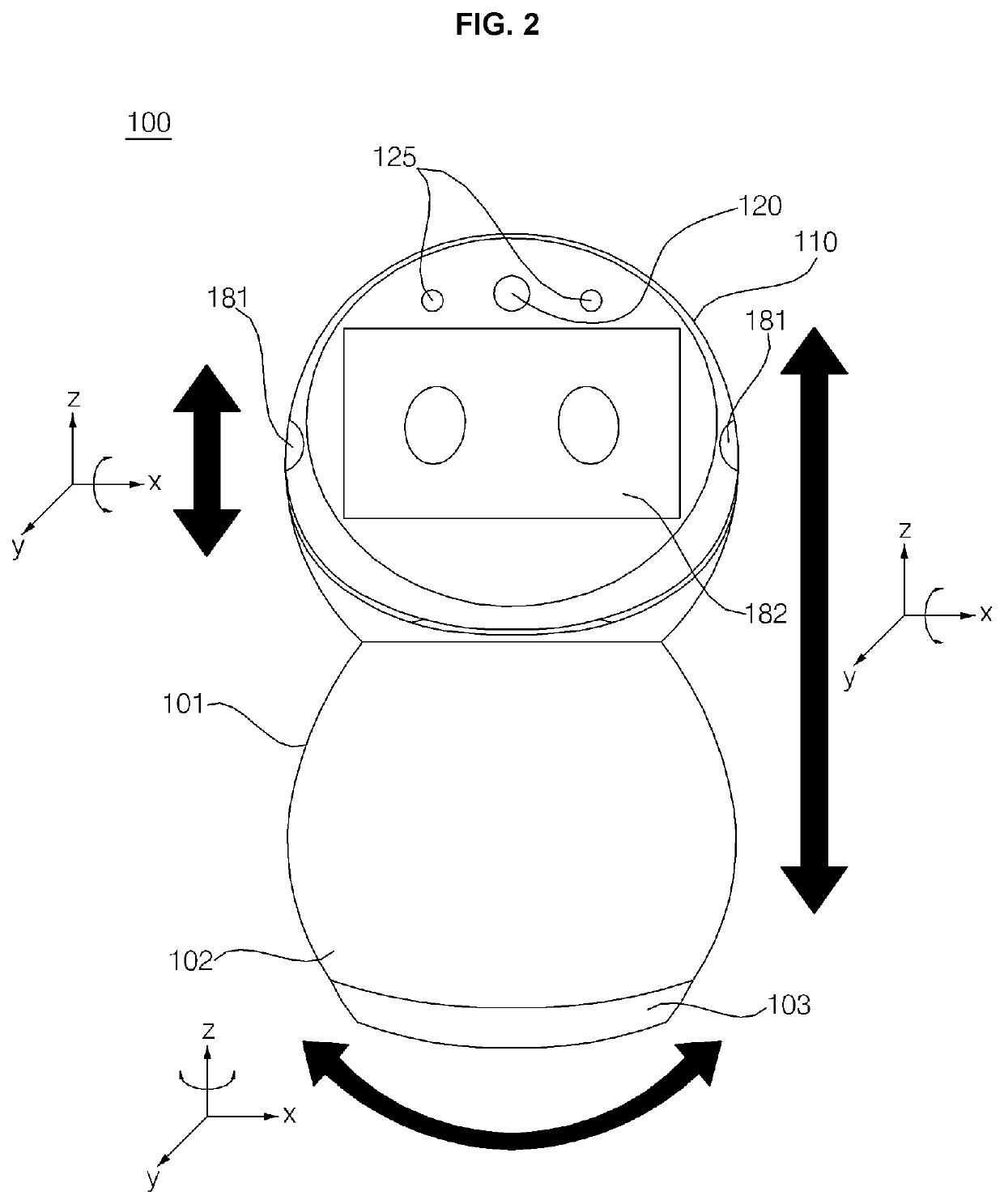 Artificial intelligence (AI) robot and control method thereof