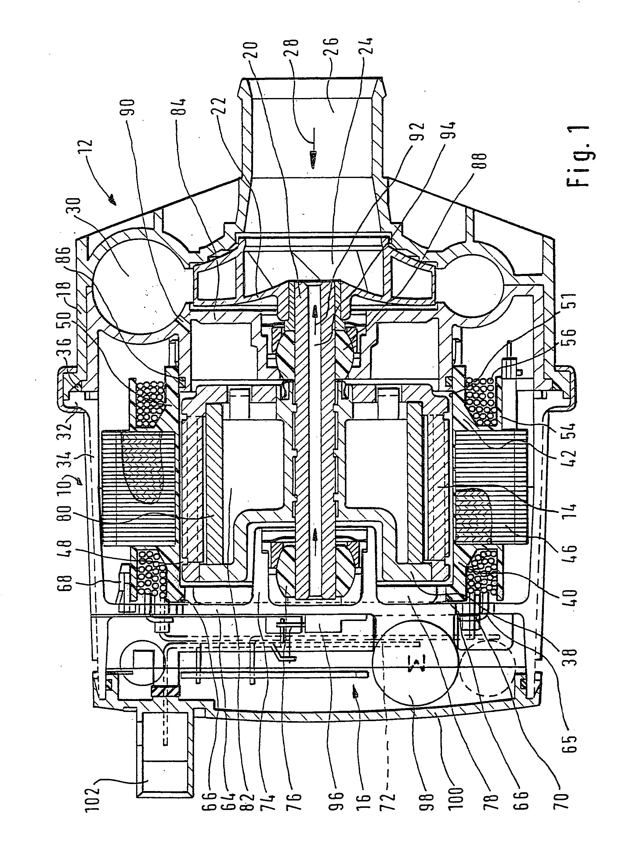 Pump driven by an electromotor and method for producing a pump of this type