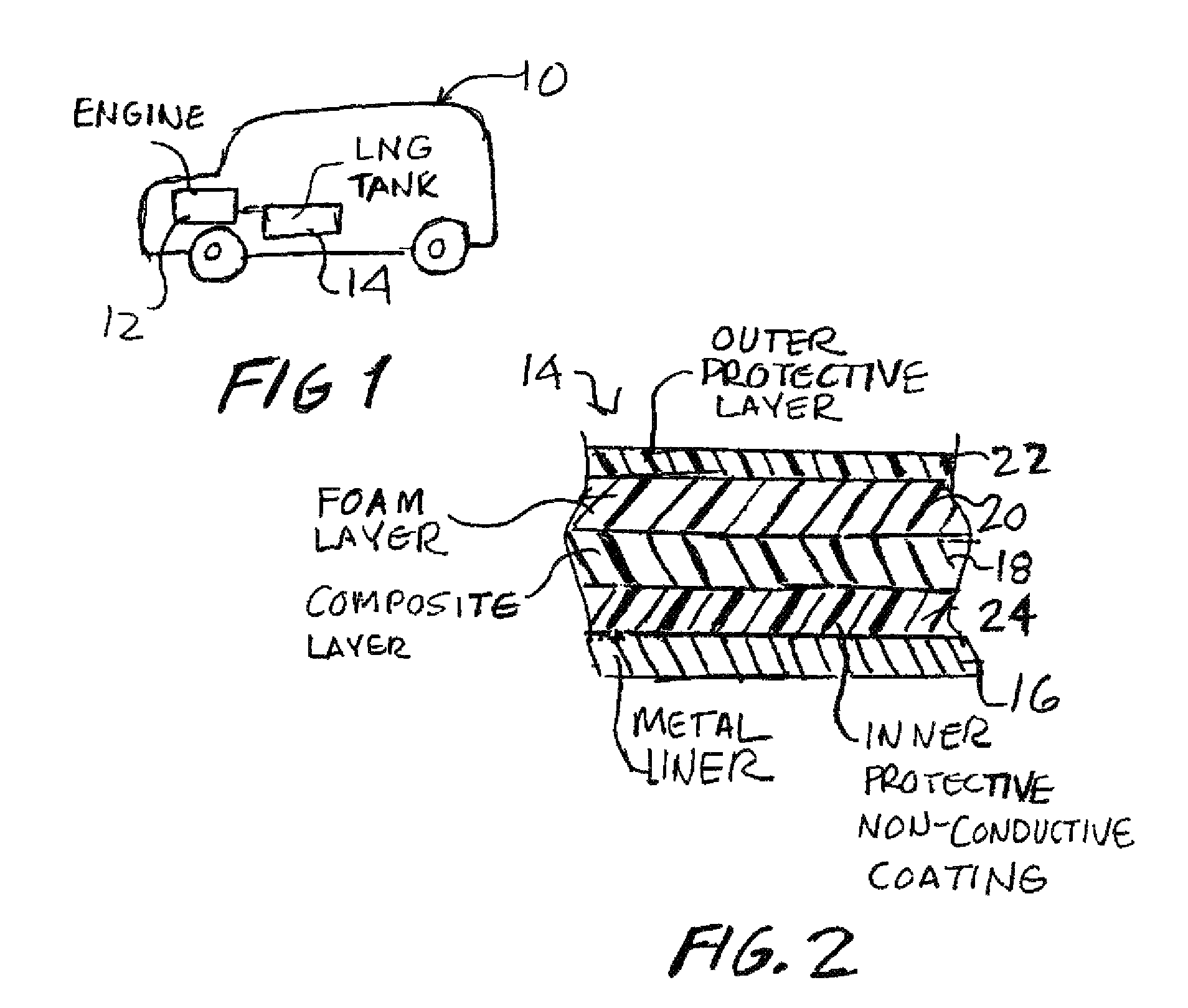 Fuel tank for liquefied natural gas