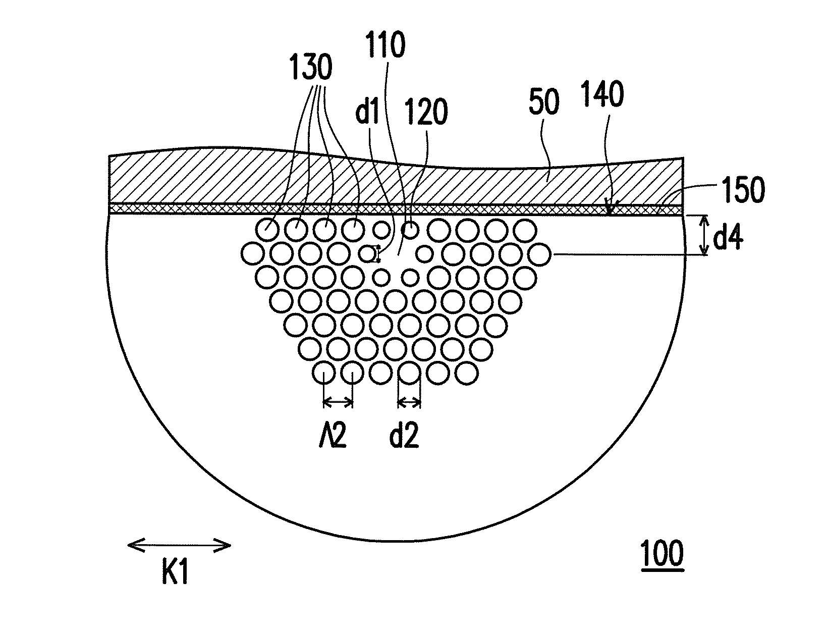 Sensing fiber and sensing device