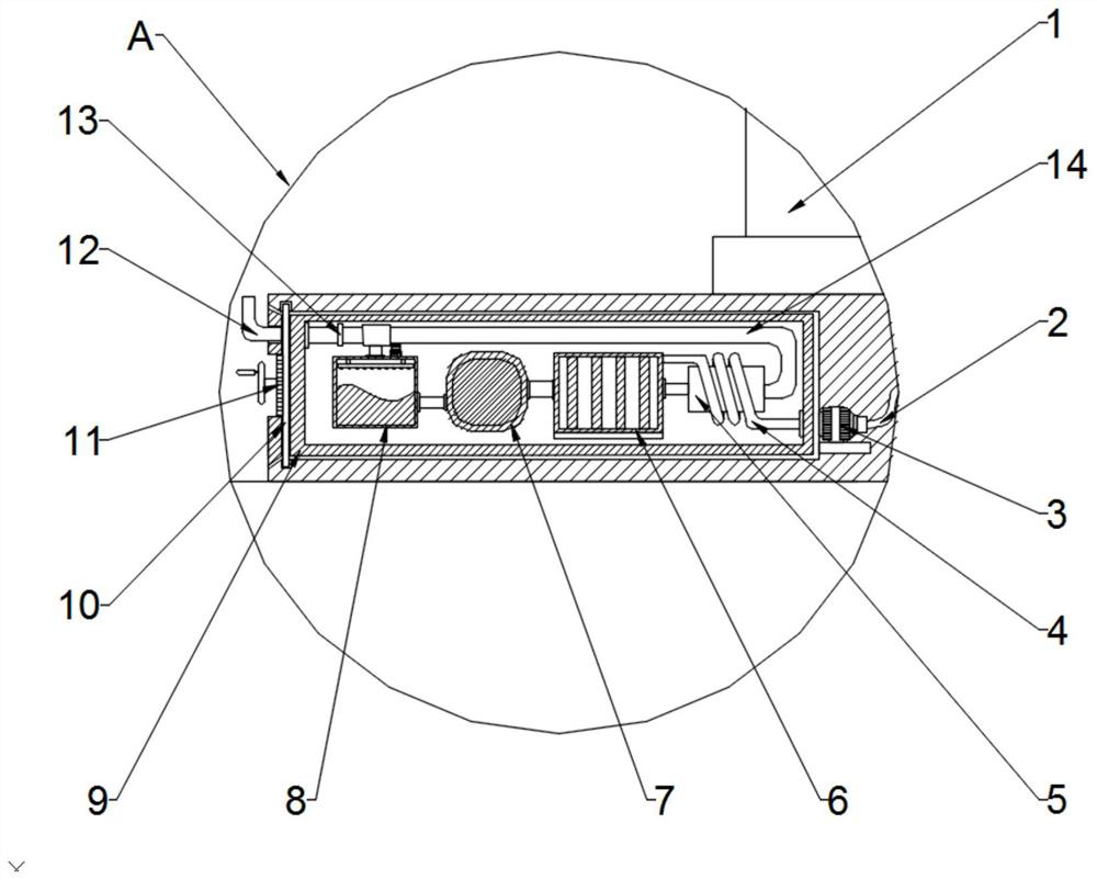 9-axis linkage welding robot with C-shaped cantilever structure